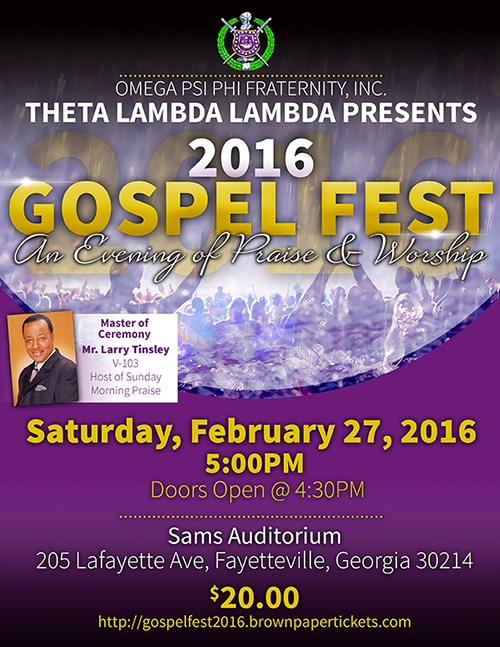 Gospel Fest Flyer